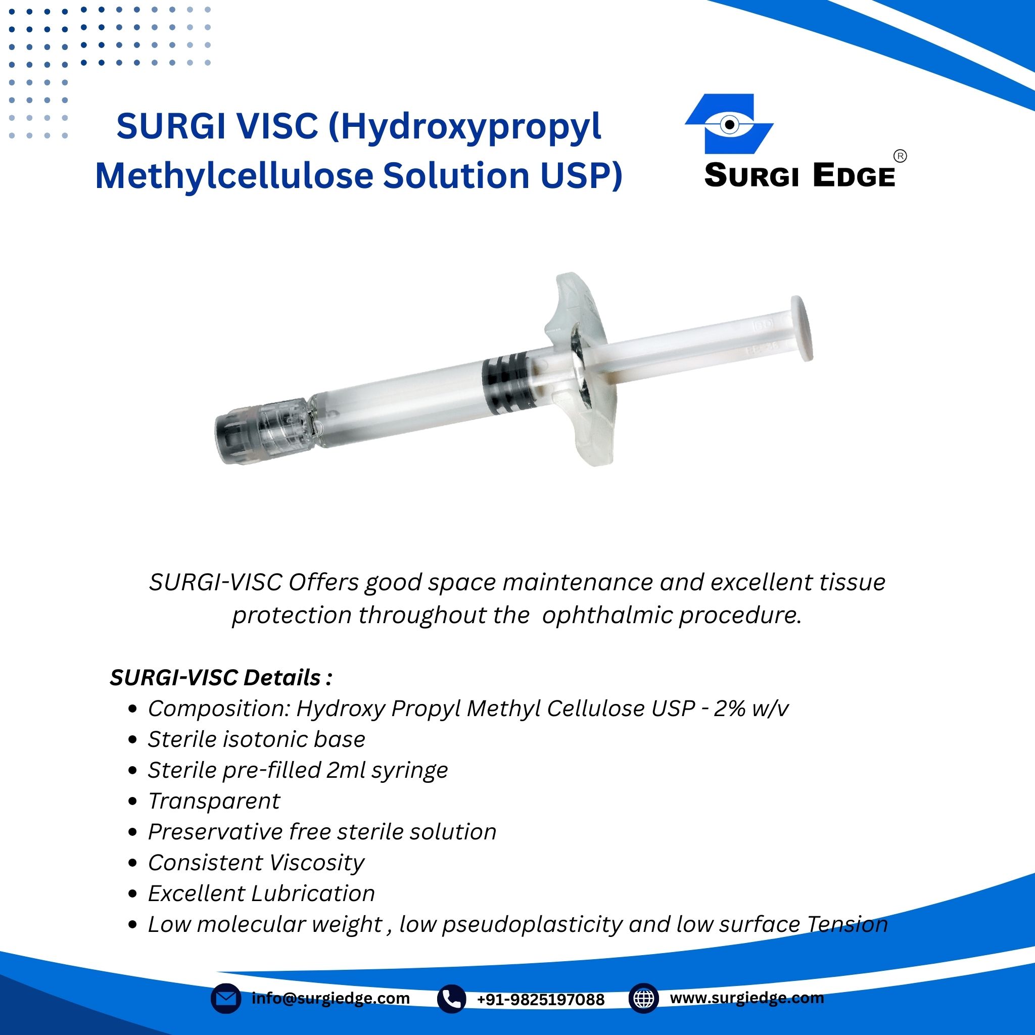 Surgi Visc HPMC visco Elastic