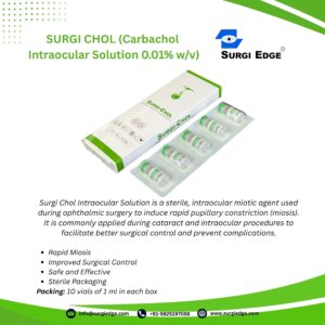 Surgi Chol Carbachol intraocular solution
